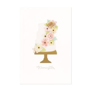 Luxusní přání - Svatební dort Albi