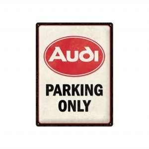 Plechová cedule - Audi Postershop