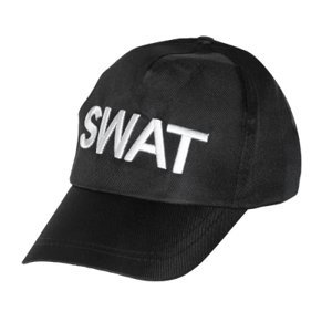 Kšiltovka SWAT černá Albi
