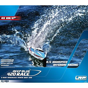 Plakát DEEP BLUE 420 RACE od LRP