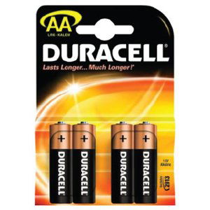 Duracell Basic AA 4ks 10PP100001