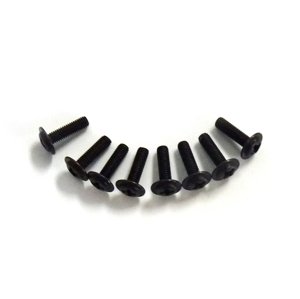 Šroub s půlkulatou širokou hlavou 3x10 mm (8 ks)