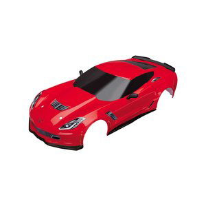 Traxxas karosérie Chevrolet Corvette Z06 červená