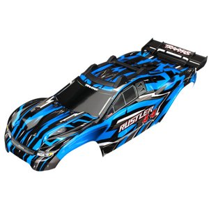 Traxxas karosérie modrá: Rustler 4x4 VXL