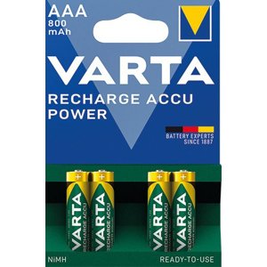 VARTA 56703 AAA micro accu 800 MAH, NiMH 4ks