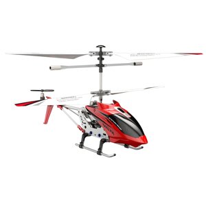 RCobchod Syma S107H Phantom ultra odolný vrtulník s barometrem červená RTF 1:10