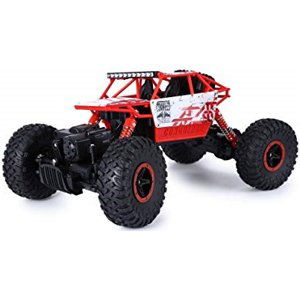 CONQUEROR 4x4 2,4Ghz červená RTR 1:18 + náhradní baterie