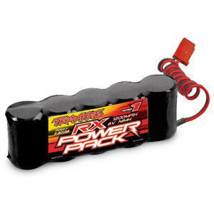 Traxxas NiMH baterie RX 1200mAh 6.0V plochá