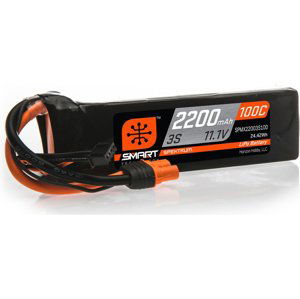 Spektrum Smart LiPo 11.1V 2200mAh 100C IC3