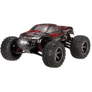 RC auto X9115 Challenger monster, červená + náhradní baterie