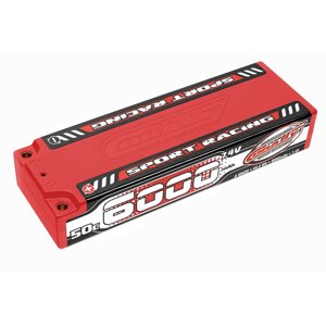 Sport Racing 50C LiPo Stick Hardcase-6000mAh-7.4V-4mm Bullit (44,4Wh)