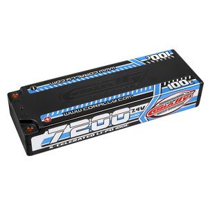 X-CELERATED 100C LiPo Stick Hardcase-7200mAh-7.4V-G4 (51,80Wh)