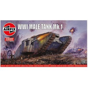 Airfix WWI Male Tank Mk.I (1:76) (Vintage)