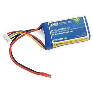 E-flite LiPo 11.1V 450mAh 50C JST