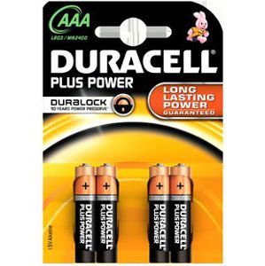 Baterie Duracell Plus Power AAA 4ks