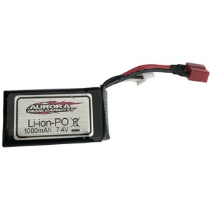 Akumulátor 1000mAh 7,4V LiPol Dean-T