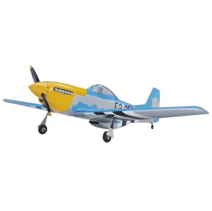 P-51D Mustang 20cc 1.7m ARF, žlutá