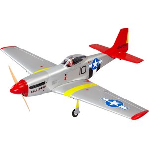 P-51D Mustang 20cc 1.7m ARF, červená