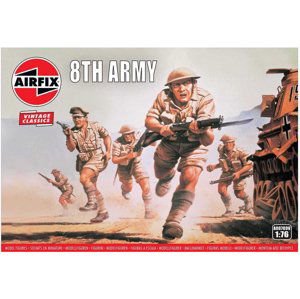 Airfix figurky - WWII britská 8. armáda (1:76) (Vintage)