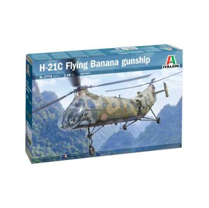 Italeri Piasecki H-21C Flying Banana GunShip (1:48)