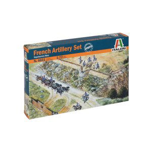 Italeri figurky - FRENCH ARTILLERY SET (NAP.WARS) (1:72)