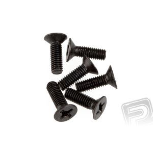 Zápustný šroub 3x10 mm (6 ks)