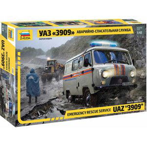 Zvezda UAZ 3909 Emergency Service (1:43)