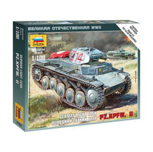 Zvezda Snap Kit - Panzer II (1:100)