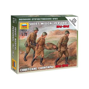 Zvezda figurky - ruští zdravotníci 1941-42 (1:72)