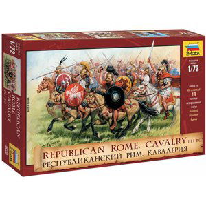 Zvezda figurky - Rep. Rome Cavalry III-I B. C. (re-release) (1:72)