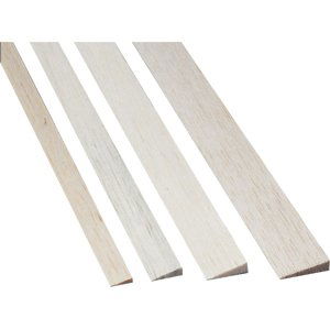 Krick Lišta odtoková balsa 6x20mm 1m