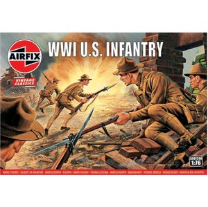 Airfix figurky - WW1 U.S Infantry (1:76) (Vintage)