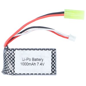 Akumulátor 1000mAh 7,4V LiPol, mini Tamiya