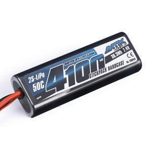 ANTIX by LRP 4100mAh - 7.4V - 50C LiPo Car Stickpack Hardcase - EC5 konektor