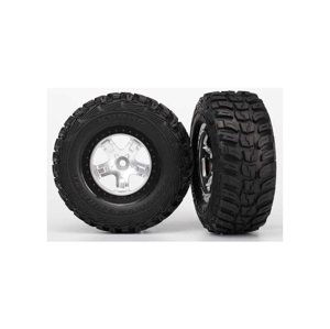 Traxxas kolo 2.2/3.0", disk SCT saténový-černý, pneu Kumho (2)