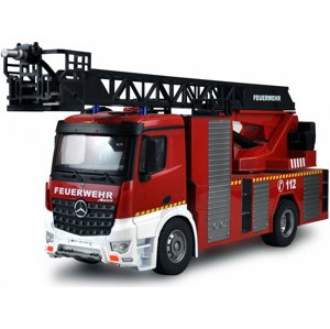 RC hasičský vůz Mercedes-Benz Arocs s žebříkem, 1:14