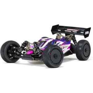 RC auto Arrma Typhon TLR Tuned 1:8 4WD Roller Buggy, růžová/fialová