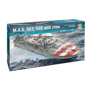 Italeri M.A.S. 563/568 s posádkou (1:35)