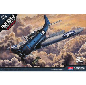 Academy Douglas SBD-2 USN Midway (1:48)