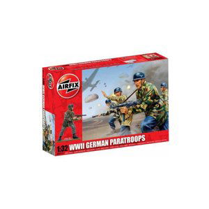 Airfix figurky - WWII German Paratroops (1:32) (Vintage)