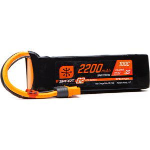 Spektrum Smart G2 LiPo 11.1V 2200mAh 100C IC3