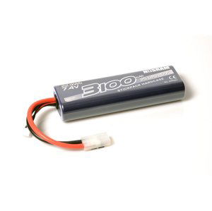 NOSRAM 3100mAh - 7.4V - 50C LiPo Car Stickpack Hardcase - Tamiya konektor