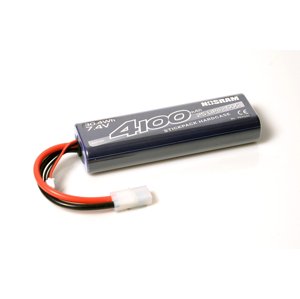 NOSRAM 4100mAh - 7.4V - 50C LiPo Car Stickpack Hardcase - Tamiya konektor