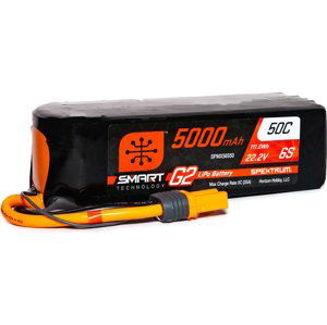 Spektrum Smart G2 LiPo 22.2V 5000mAh 50C IC5