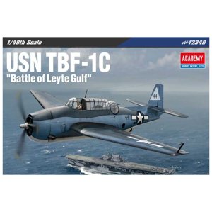 Academy Grumman TBF-1C USN Battle of Leyte Gulf (1:48)