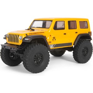 RC auto Axial SCX24 Jeep Wrangler JLU CRC 2019 V2 1:24 4WD RTR, žlutá