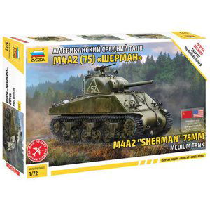 Zvezda M4 A2 (75mm) Sherman (1:72)