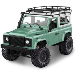 RC auto Land Rover Defender D90, zelená