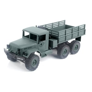 RC auto US Vojenský truck, šedá