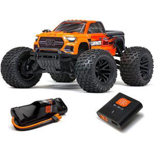 RC auto Arrma Granite 4x2 Boost Mega 1:10 RTR, oranžová